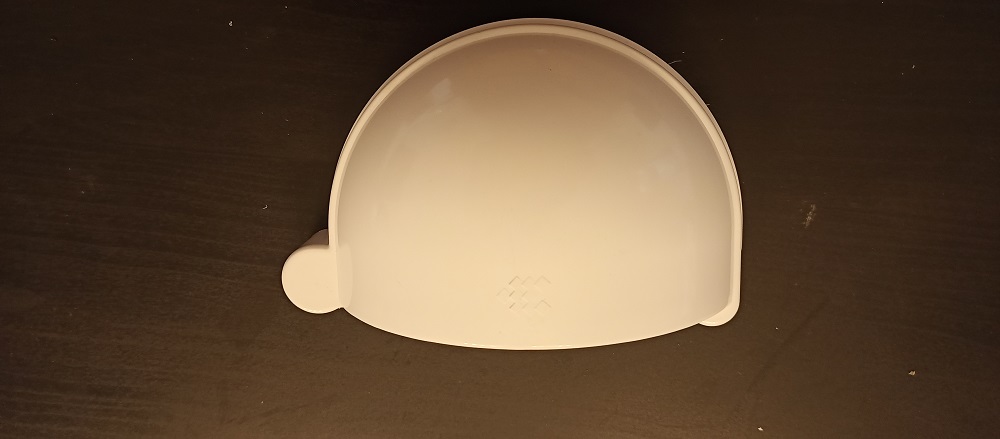картинка Заглушка желоба белая завода Mirida